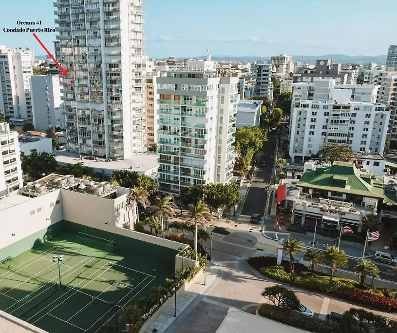 Apartament Oceana Trendy Ocean View Condo Hotel In Condado San Juan Portoryko